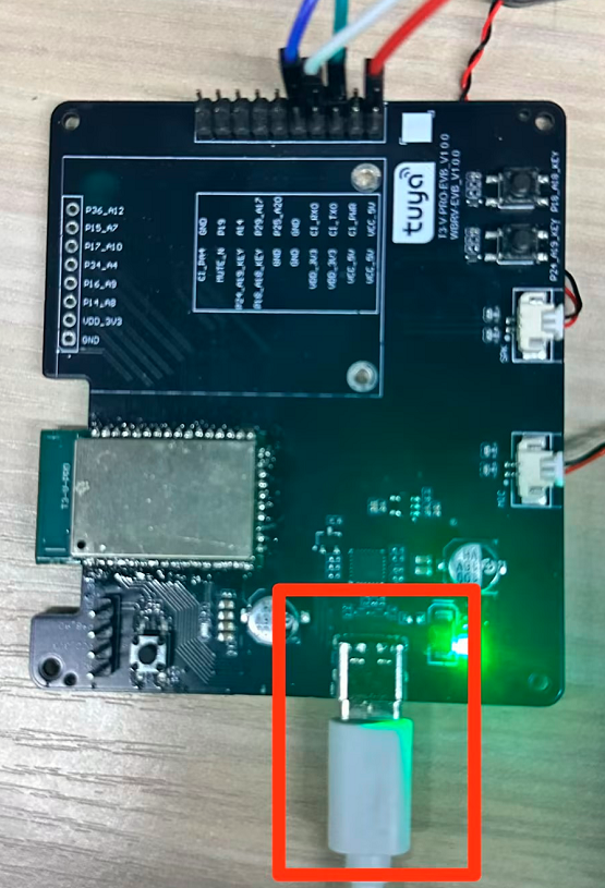串口调试硬件连线