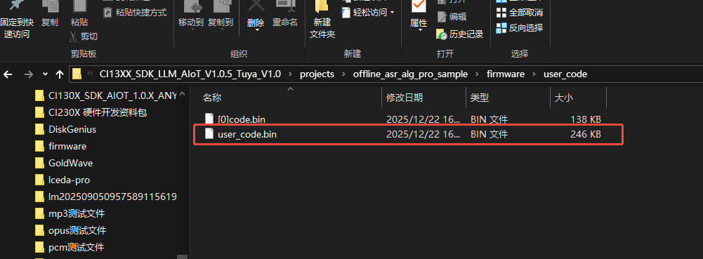 user_code.bin 生成