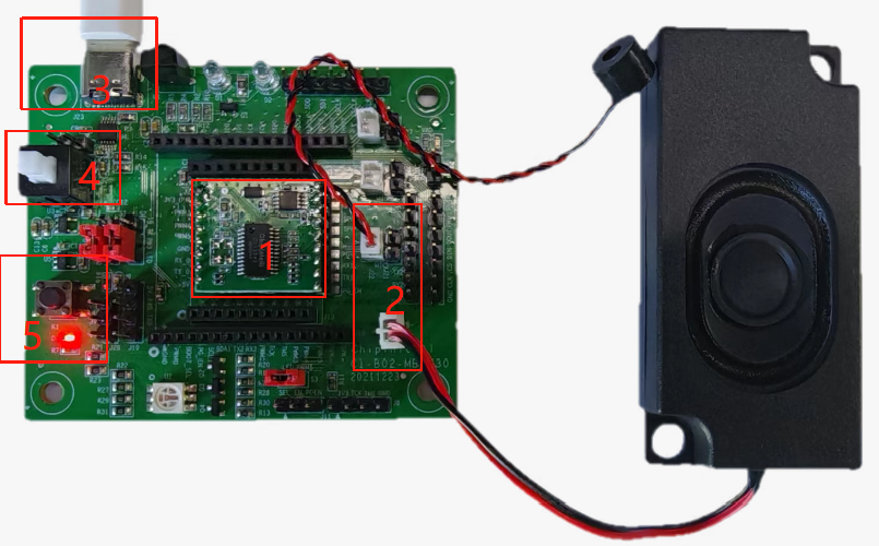 CI13LC开发板连接图