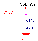 AVDD模拟电源滤波电路图