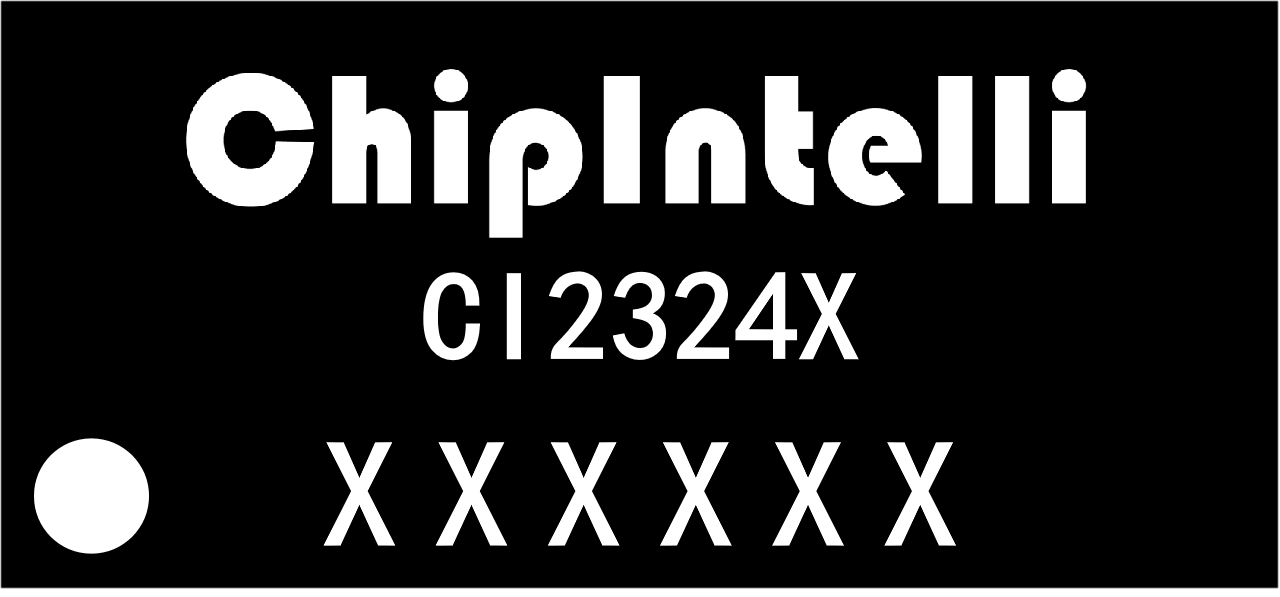 芯片封装外形图