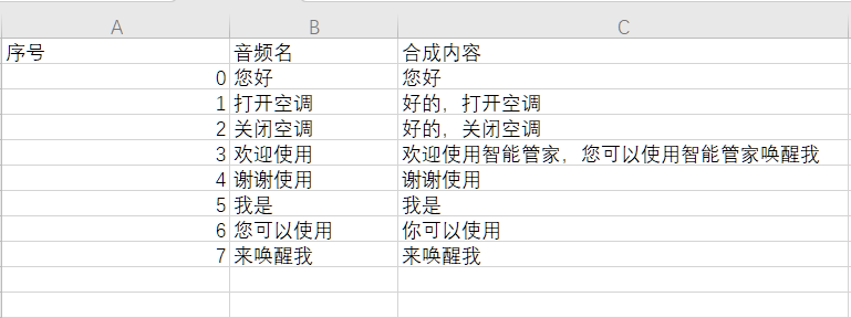 编辑需要生成的播报音
