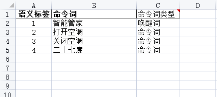 编辑命令词